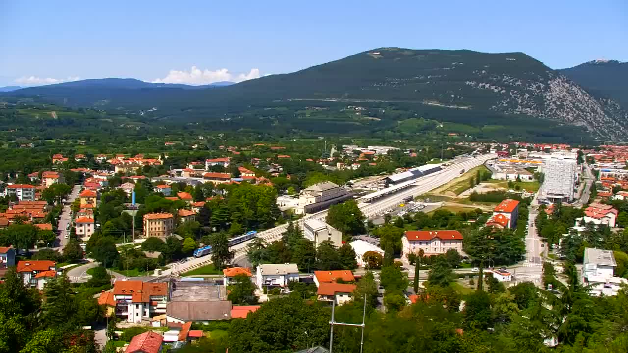 Nova Gorica in Gorica: Čudovit Razgled iz Frančiškanskega Samostana Kostanjevica