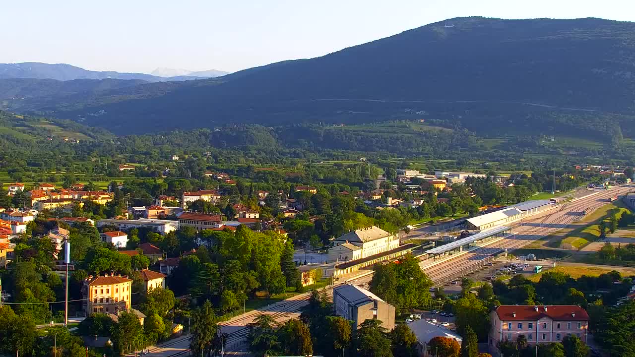 Nova Gorica in Gorica: Čudovit Razgled iz Frančiškanskega Samostana Kostanjevica