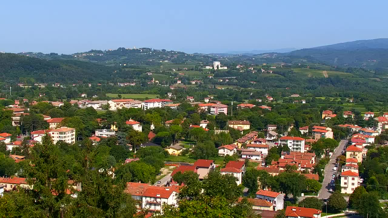 Nova Gorica i Gorica: Prekrasan Pogled iz Franjevačkog Samostana Kostanjevica