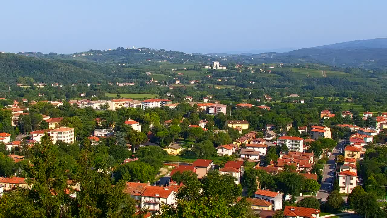 Nova Gorica in Gorica: Čudovit Razgled iz Frančiškanskega Samostana Kostanjevica