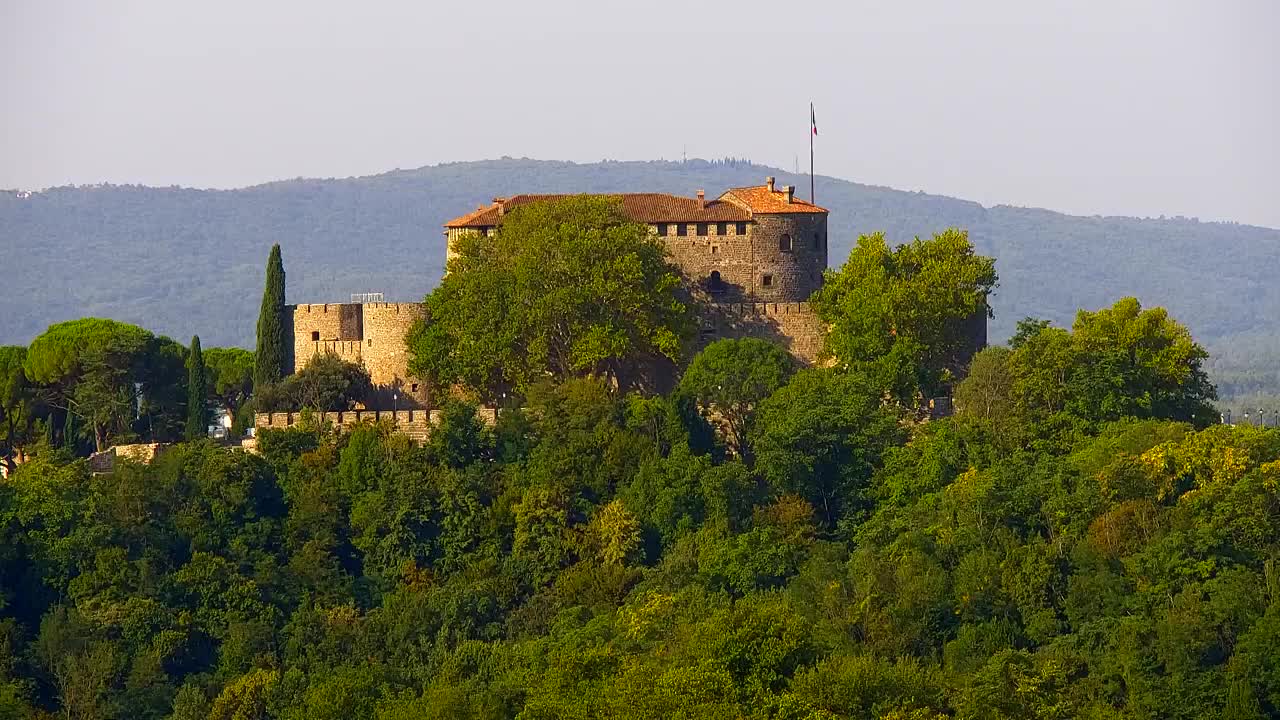 Nova Gorica in Gorica: Čudovit Razgled iz Frančiškanskega Samostana Kostanjevica