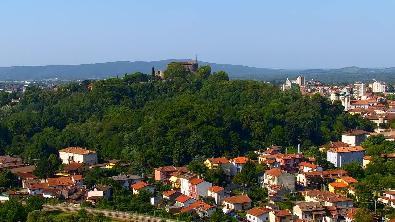 Nova Gorica in Gorica: Čudovit Razgled iz Frančiškanskega Samostana Kostanjevica