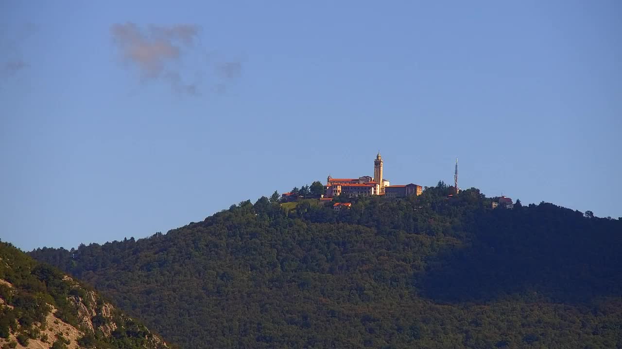 Nova Gorica und Görz: Atemberaubende Aussicht vom Franziskanerkloster Kostanjevica