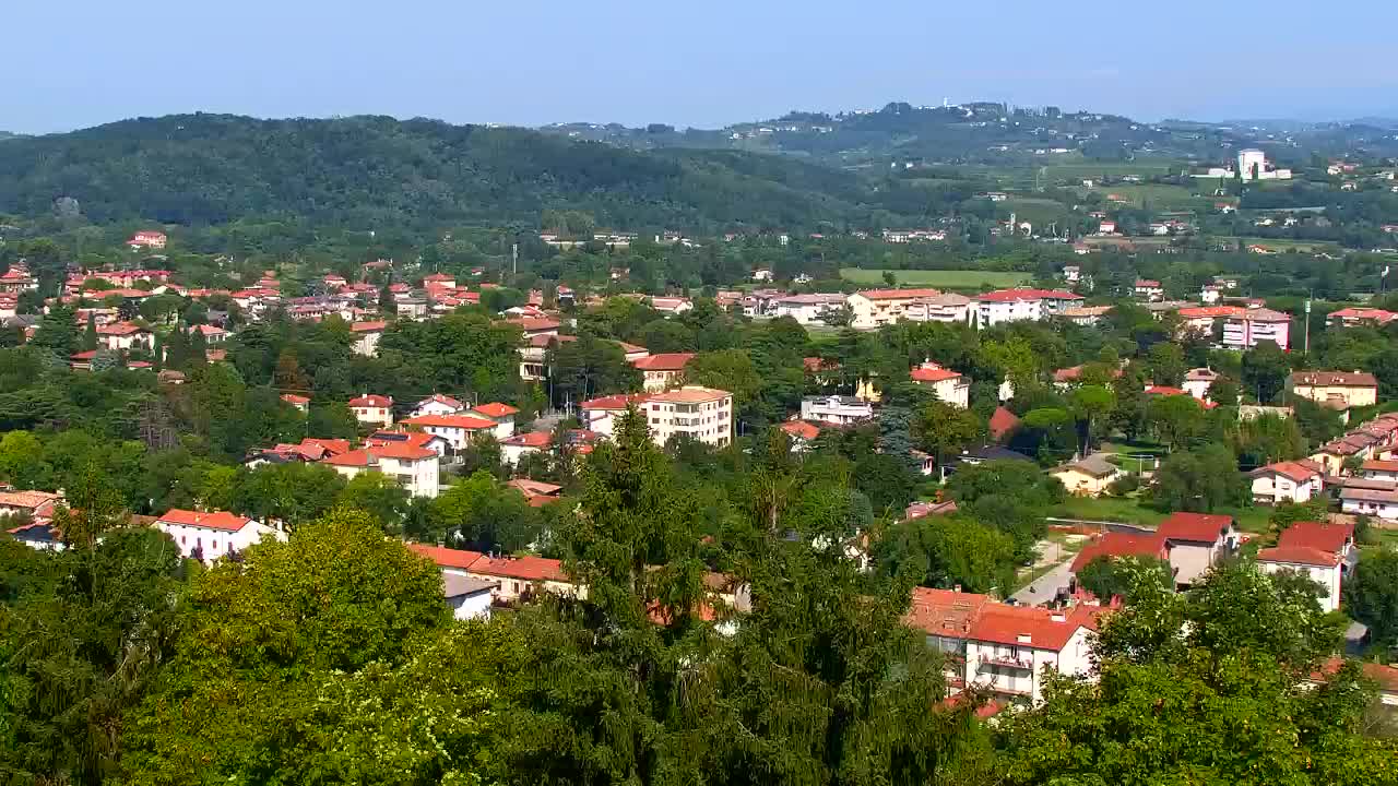 Nova Gorica in Gorica: Čudovit Razgled iz Frančiškanskega Samostana Kostanjevica