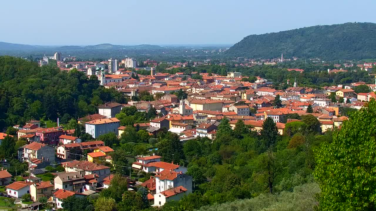 Nova Gorica in Gorica: Čudovit Razgled iz Frančiškanskega Samostana Kostanjevica