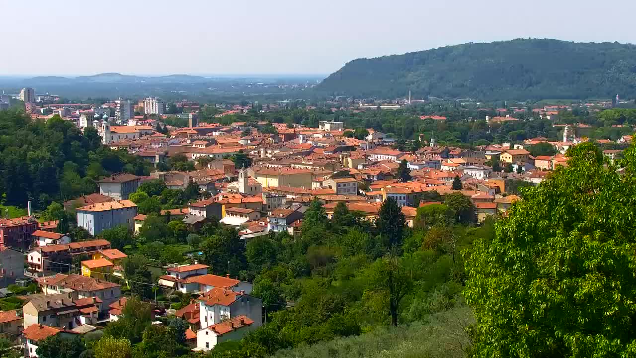 Nova Gorica in Gorica: Čudovit Razgled iz Frančiškanskega Samostana Kostanjevica