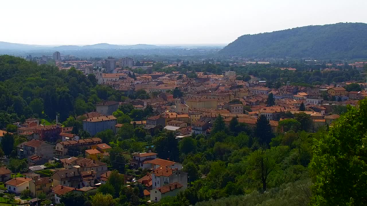 Nova Gorica in Gorica: Čudovit Razgled iz Frančiškanskega Samostana Kostanjevica
