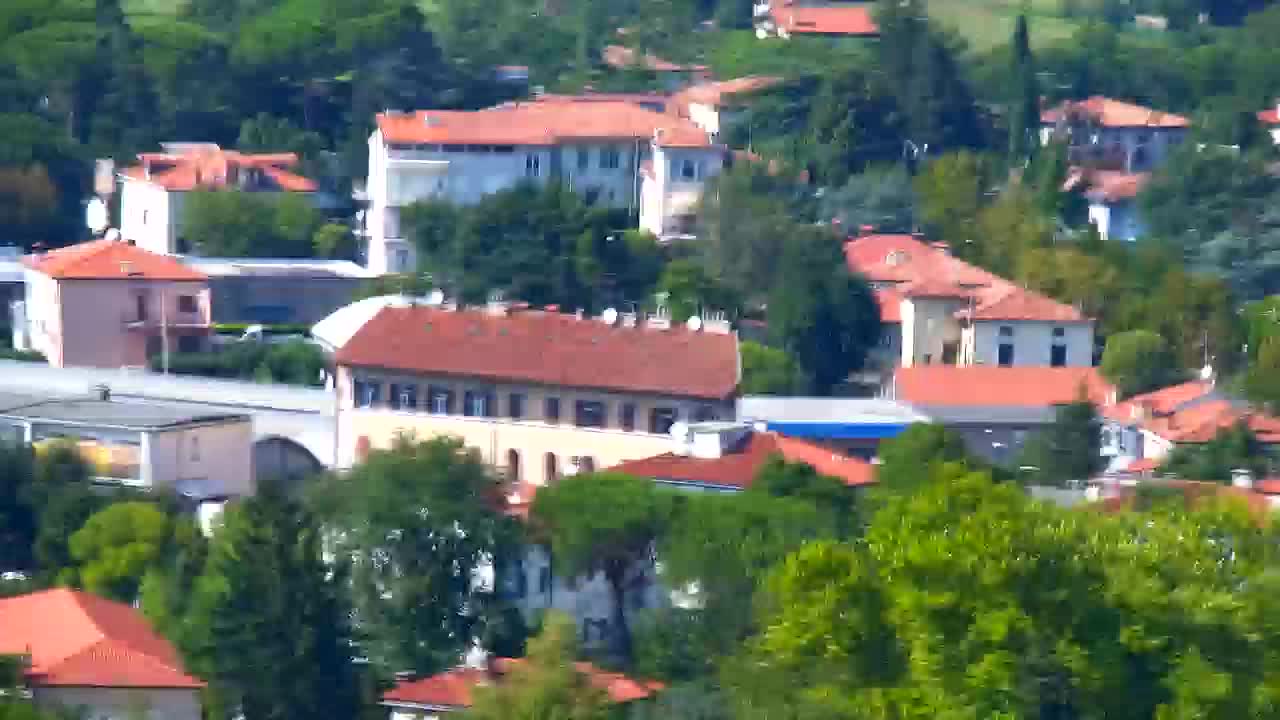Nova Gorica in Gorica: Čudovit Razgled iz Frančiškanskega Samostana Kostanjevica