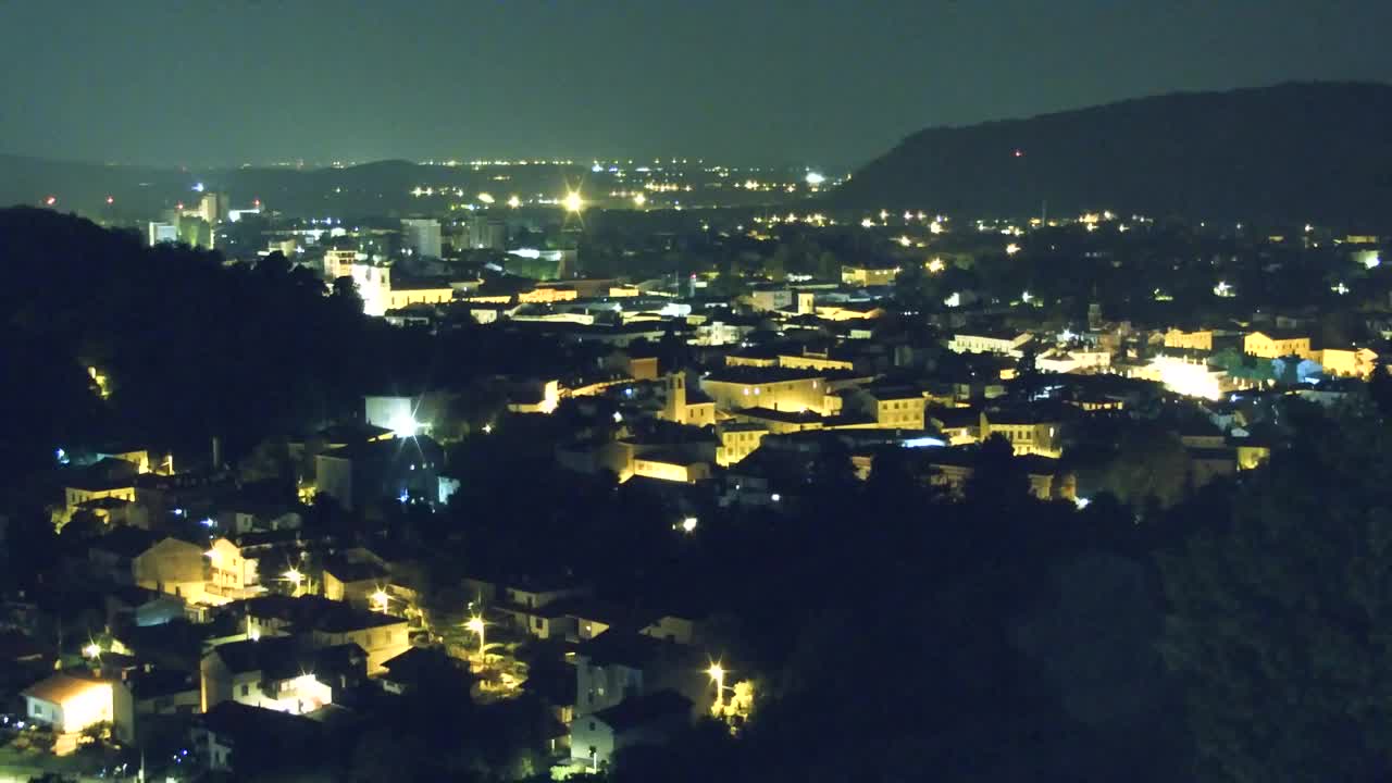 Nova Gorica i Gorica: Prekrasan Pogled iz Franjevačkog Samostana Kostanjevica