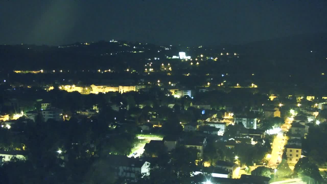 Nova Gorica i Gorica: Prekrasan Pogled iz Franjevačkog Samostana Kostanjevica