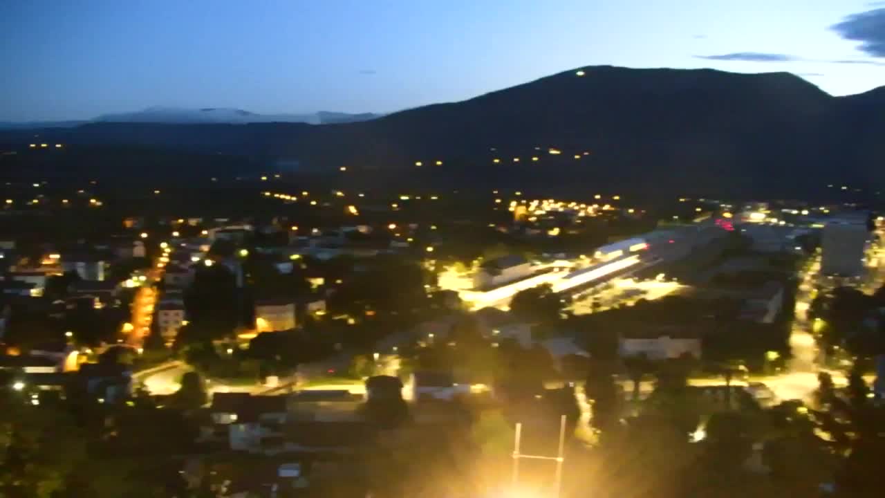 Nova Gorica i Gorica: Prekrasan Pogled iz Franjevačkog Samostana Kostanjevica