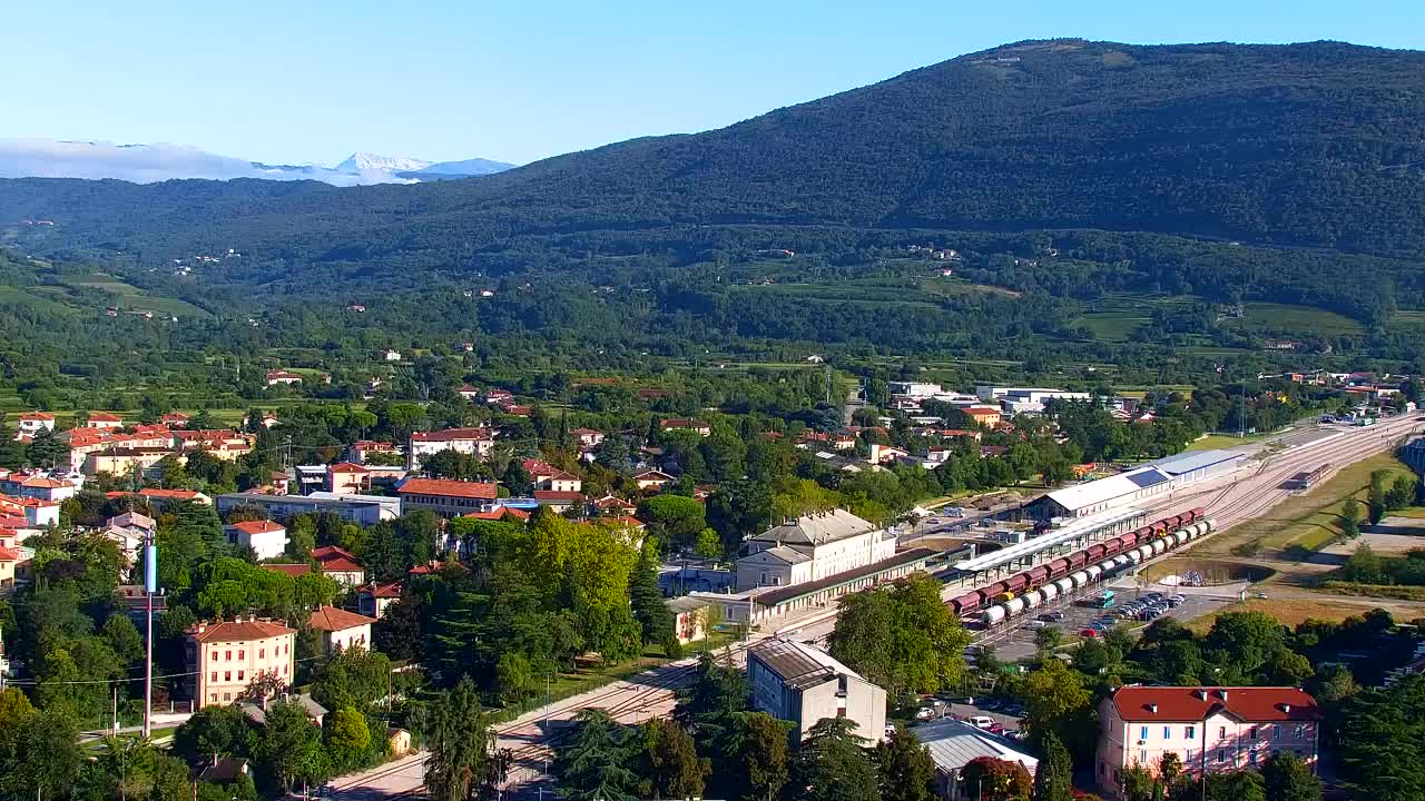 Nova Gorica in Gorica: Čudovit Razgled iz Frančiškanskega Samostana Kostanjevica