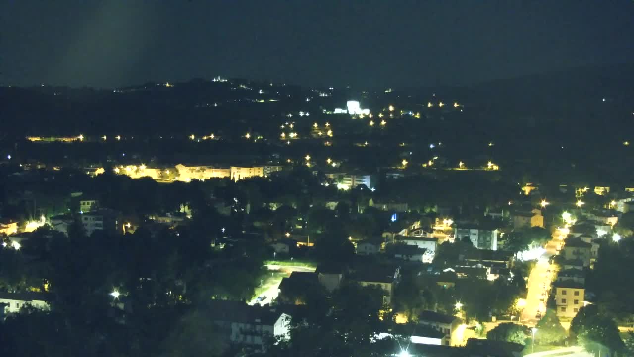 Nova Gorica i Gorica: Prekrasan Pogled iz Franjevačkog Samostana Kostanjevica