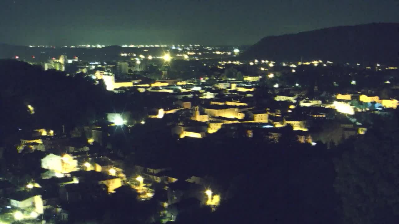 Nova Gorica i Gorica: Prekrasan Pogled iz Franjevačkog Samostana Kostanjevica