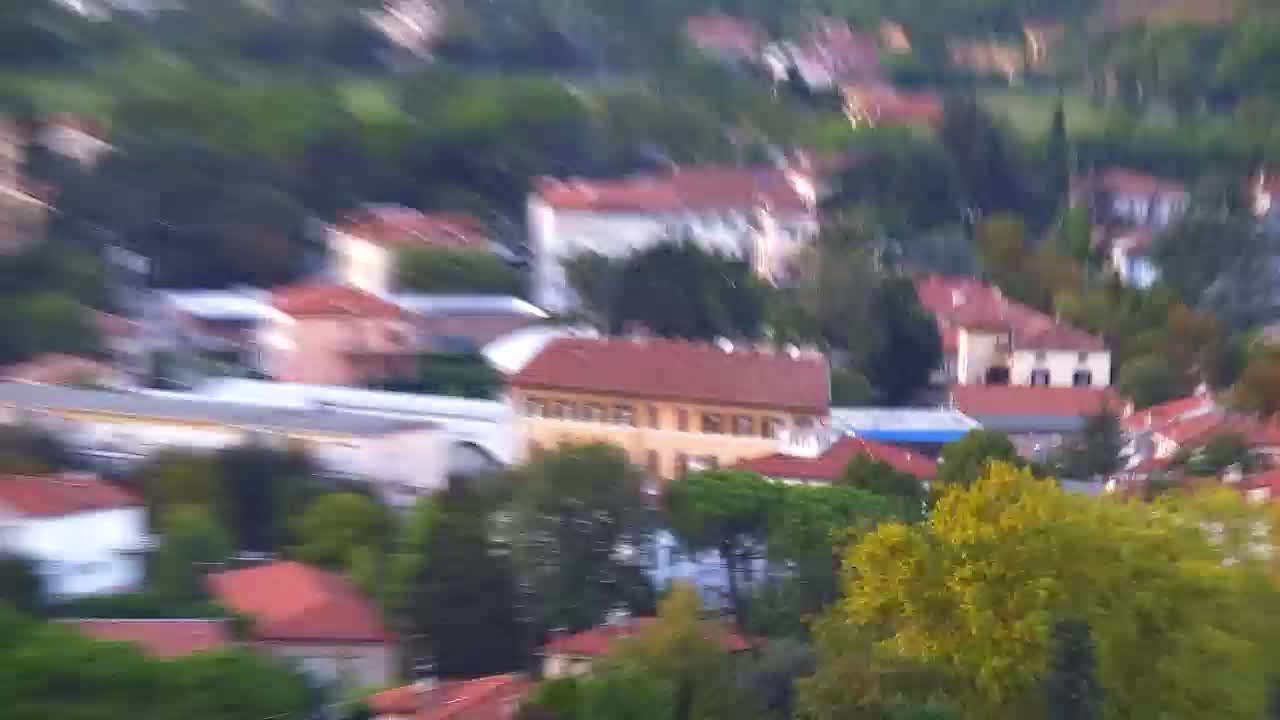 Nova Gorica i Gorica: Prekrasan Pogled iz Franjevačkog Samostana Kostanjevica