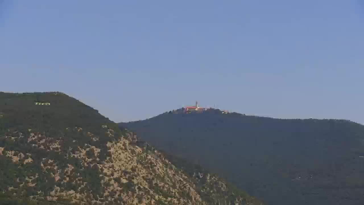 Nova Gorica in Gorica: Čudovit Razgled iz Frančiškanskega Samostana Kostanjevica