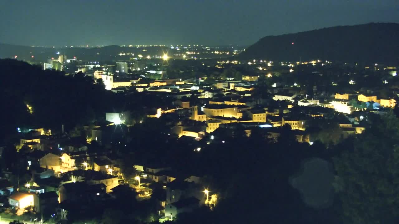 Nova Gorica i Gorica: Prekrasan Pogled iz Franjevačkog Samostana Kostanjevica