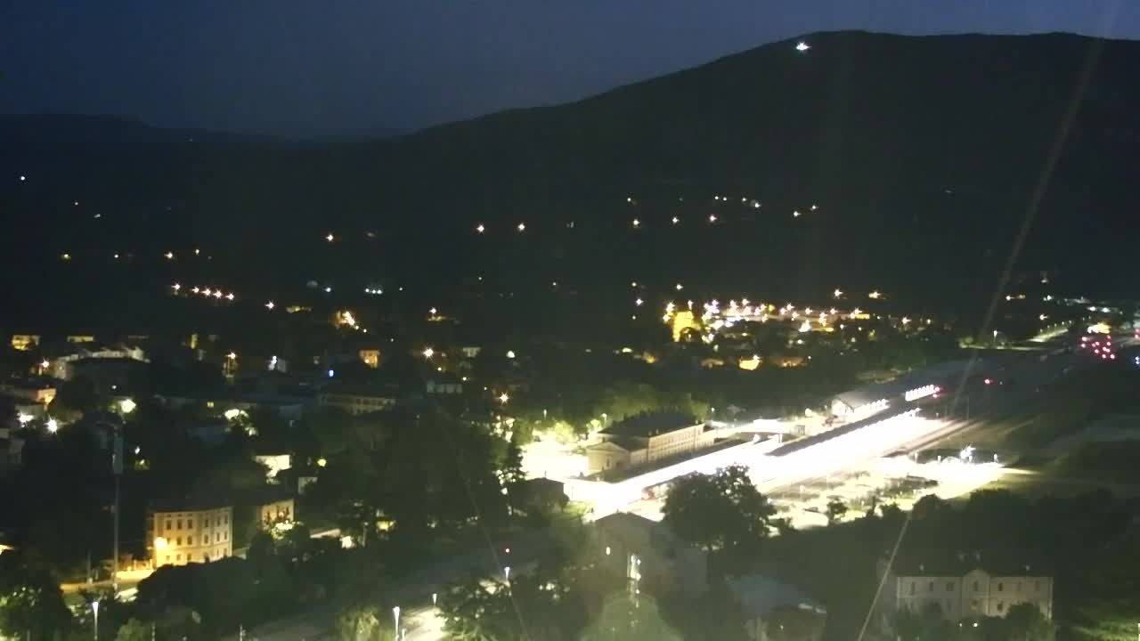 Nova Gorica und Görz: Atemberaubende Aussicht vom Franziskanerkloster Kostanjevica