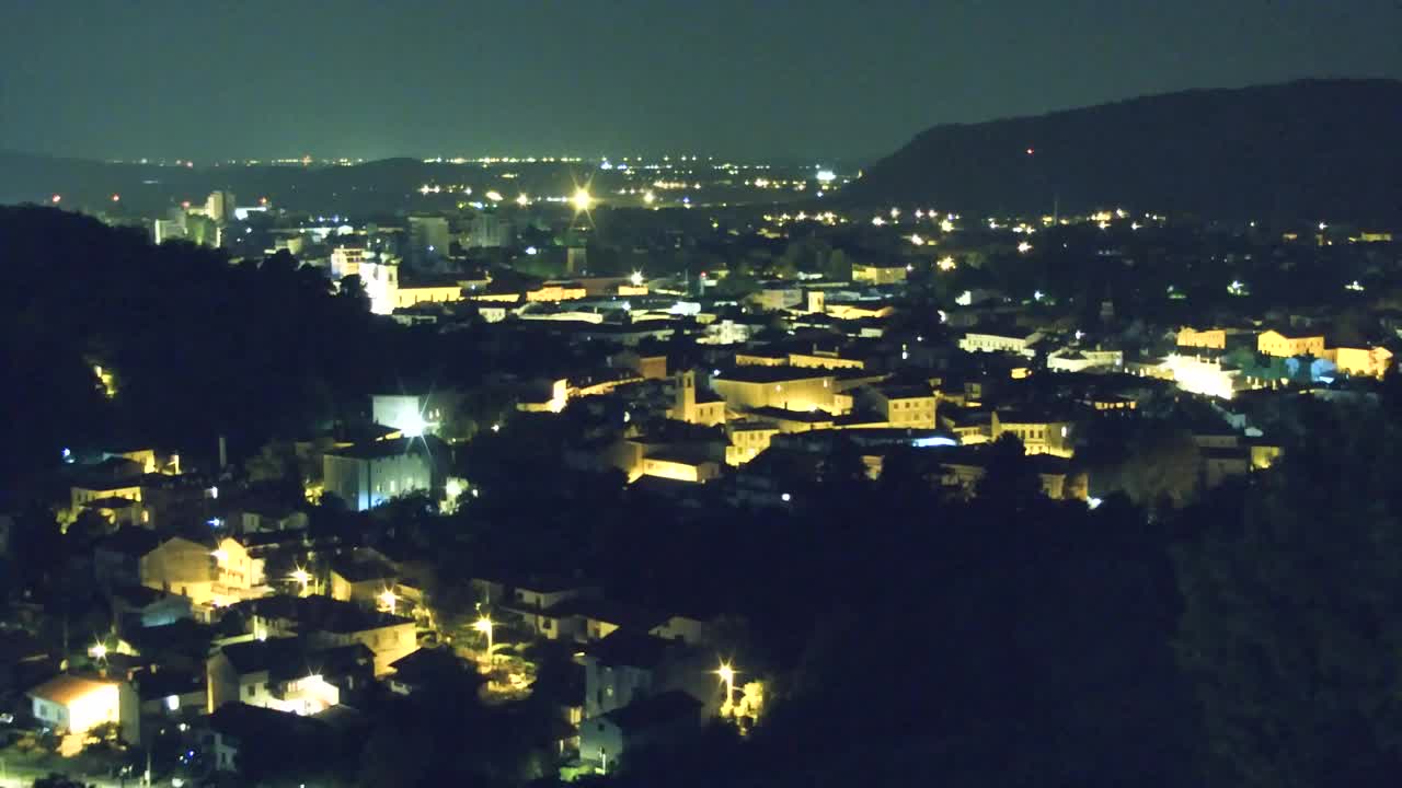 Nova Gorica i Gorica: Prekrasan Pogled iz Franjevačkog Samostana Kostanjevica