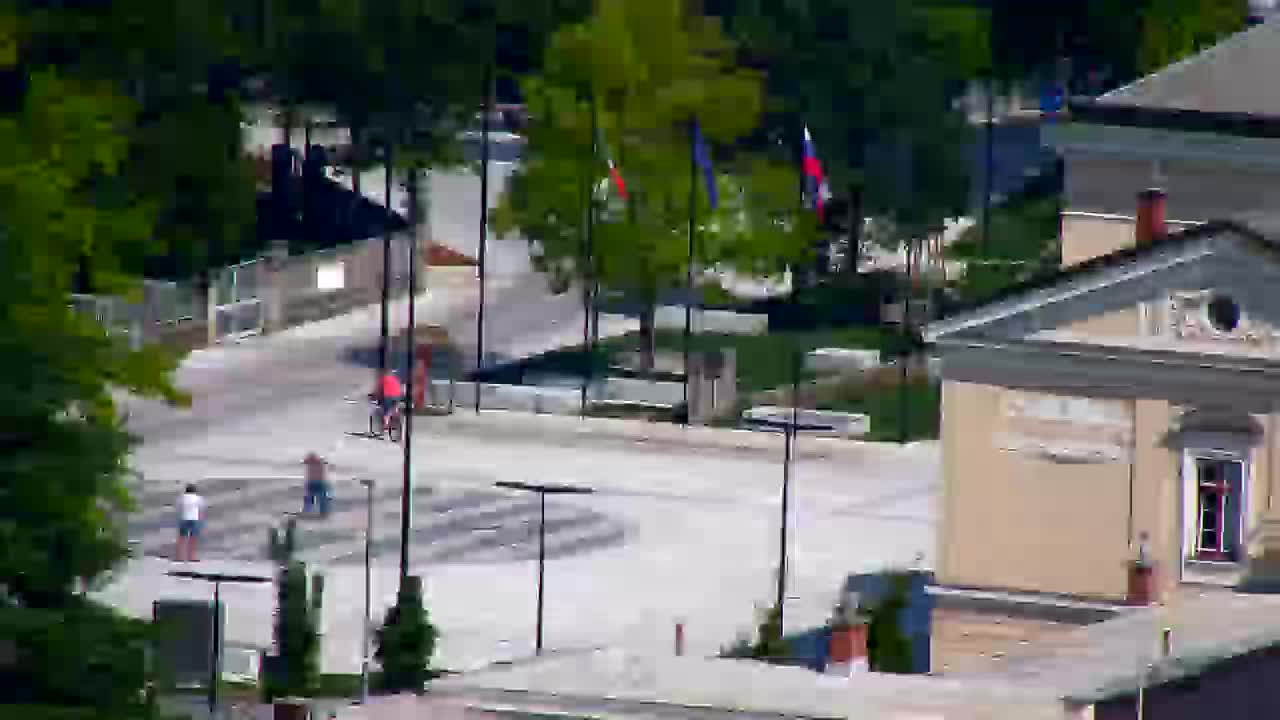 Nova Gorica i Gorica: Prekrasan Pogled iz Franjevačkog Samostana Kostanjevica