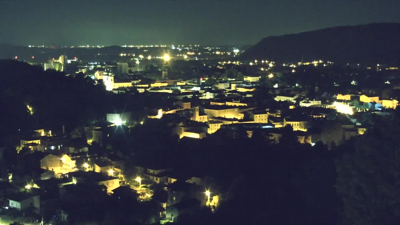 Nova Gorica i Gorica: Prekrasan Pogled iz Franjevačkog Samostana Kostanjevica