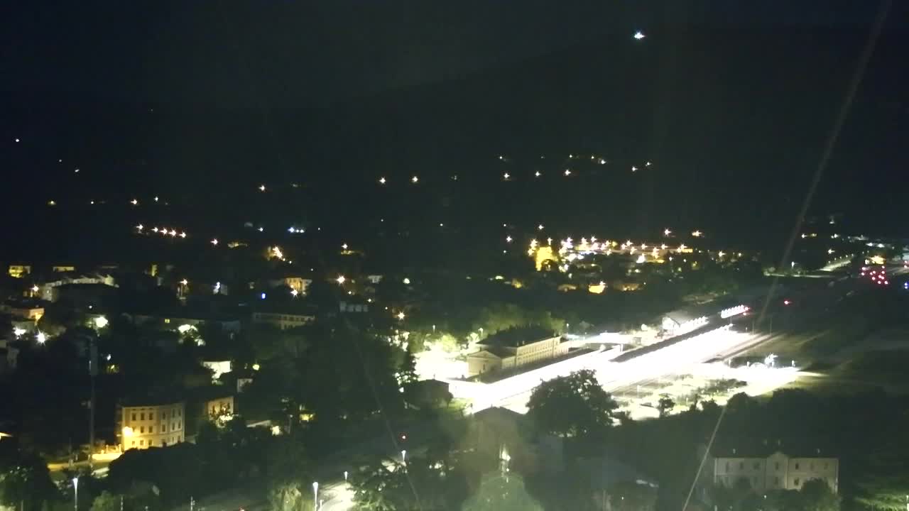 Nova Gorica et Gorizia : Vue Imprenable depuis le Monastère Franciscain de Kostanjevica