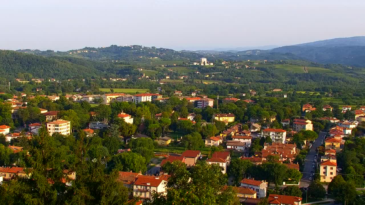 Nova Gorica und Görz: Atemberaubende Aussicht vom Franziskanerkloster Kostanjevica