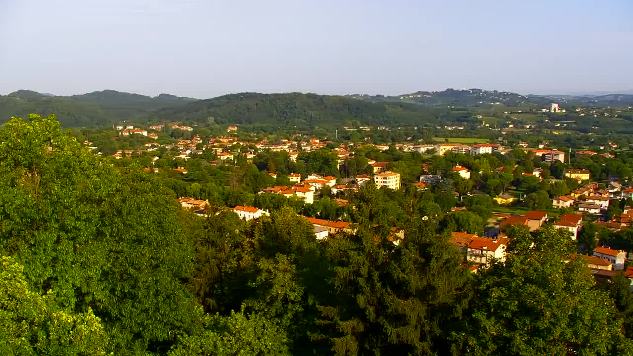 Nova Gorica et Gorizia : Vue Imprenable depuis le Monastère Franciscain de Kostanjevica