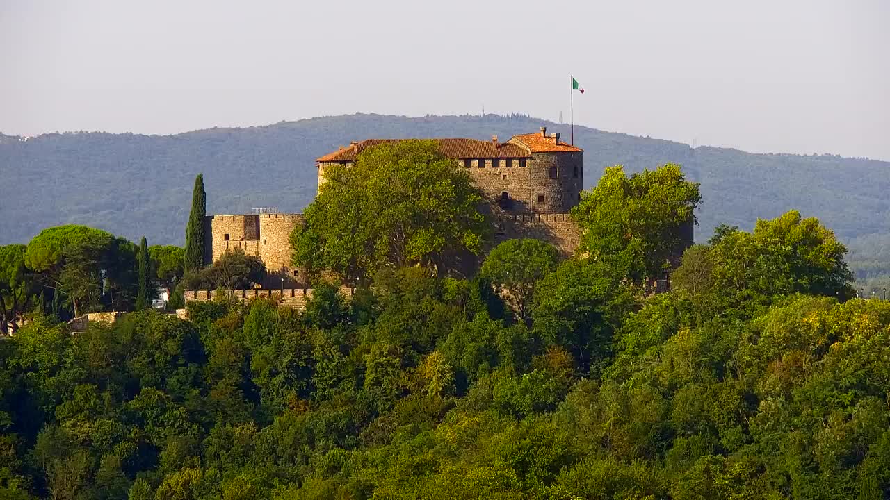 Nova Gorica et Gorizia : Vue Imprenable depuis le Monastère Franciscain de Kostanjevica