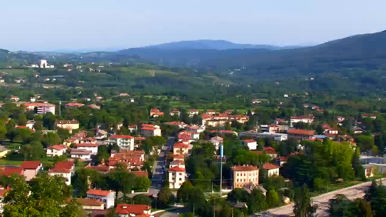 Nova Gorica und Görz: Atemberaubende Aussicht vom Franziskanerkloster Kostanjevica