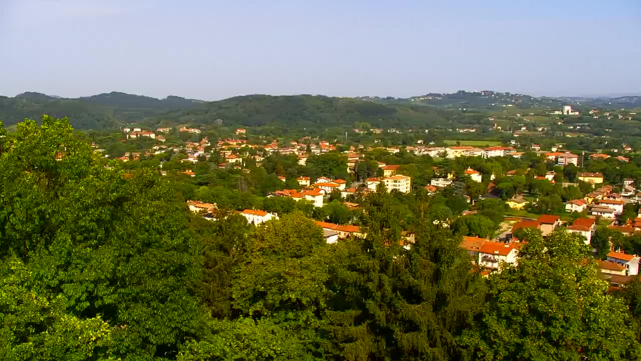Nova Gorica et Gorizia : Vue Imprenable depuis le Monastère Franciscain de Kostanjevica