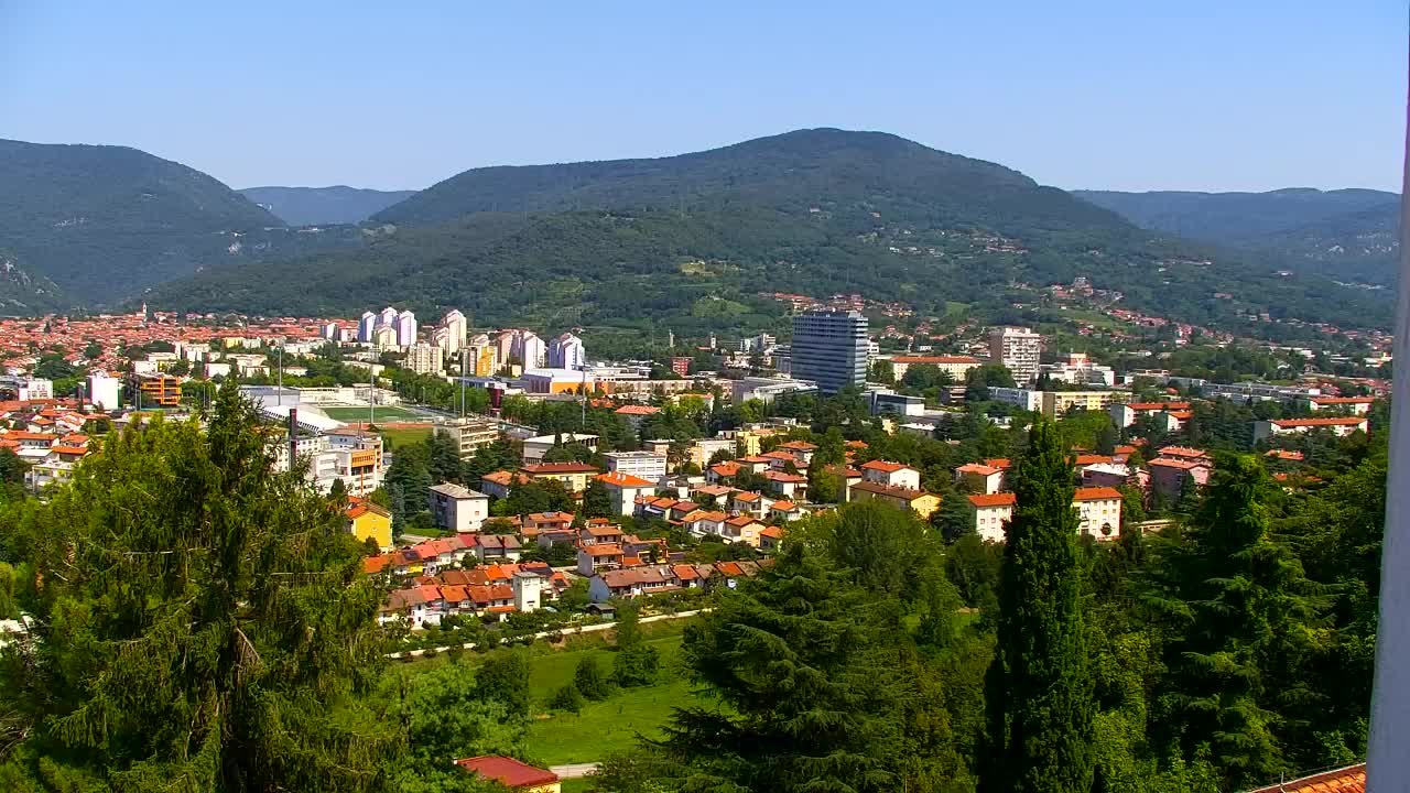 Nova Gorica et Gorizia : Vue Imprenable depuis le Monastère Franciscain de Kostanjevica