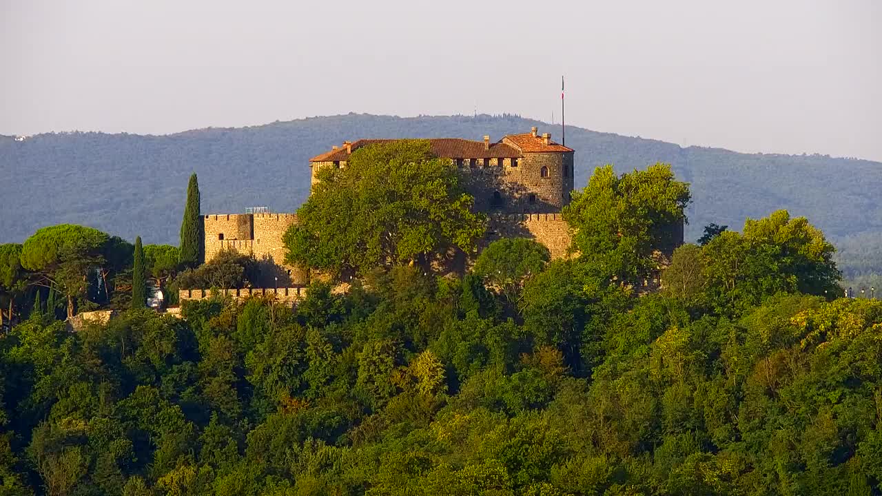 Nova Gorica et Gorizia : Vue Imprenable depuis le Monastère Franciscain de Kostanjevica