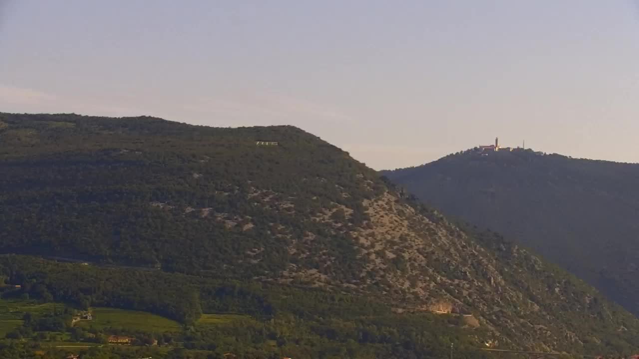 Nova Gorica et Gorizia : Vue Imprenable depuis le Monastère Franciscain de Kostanjevica