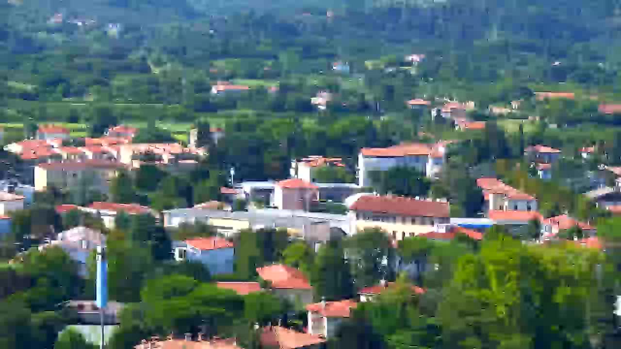 Nova Gorica i Gorica: Prekrasan Pogled iz Franjevačkog Samostana Kostanjevica