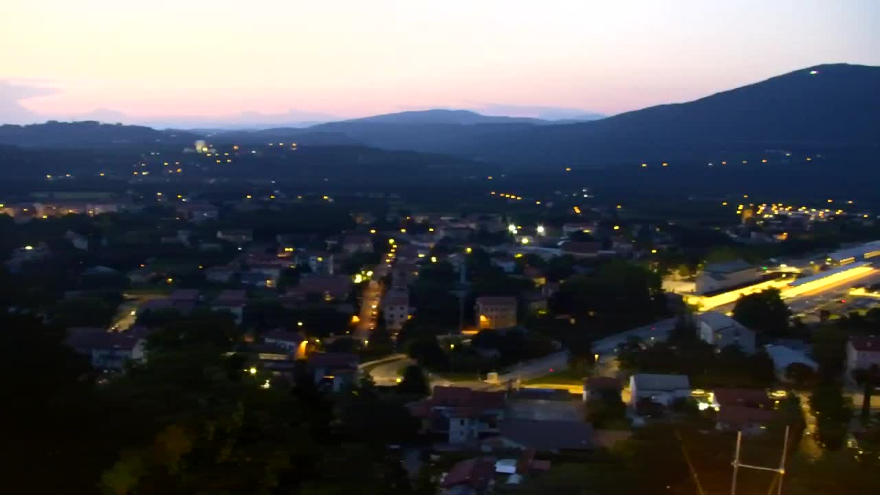 Nova Gorica in Gorica: Čudovit Razgled iz Frančiškanskega Samostana Kostanjevica