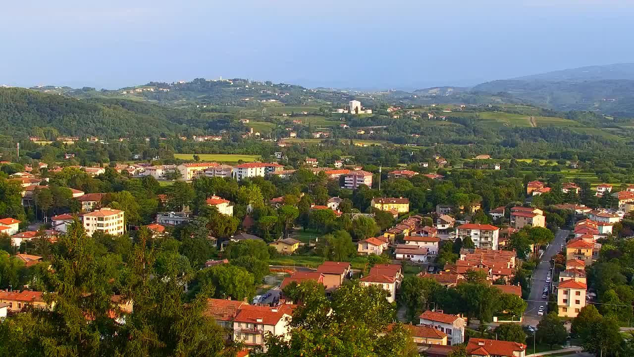 Nova Gorica in Gorica: Čudovit Razgled iz Frančiškanskega Samostana Kostanjevica