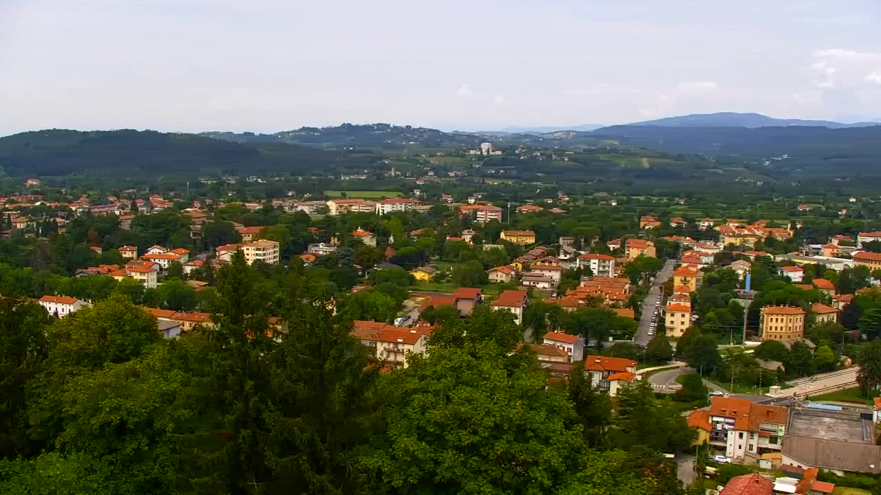 Nova Gorica in Gorica: Čudovit Razgled iz Frančiškanskega Samostana Kostanjevica