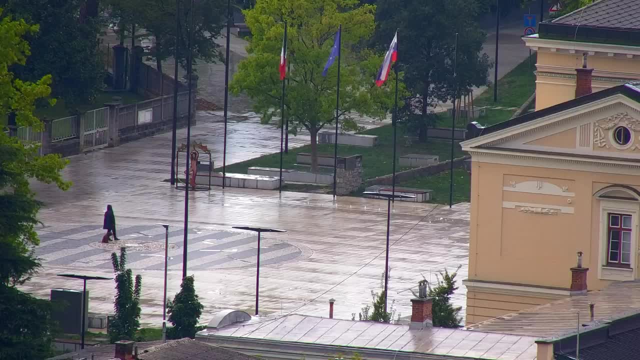 Nova Gorica in Gorica: Čudovit Razgled iz Frančiškanskega Samostana Kostanjevica