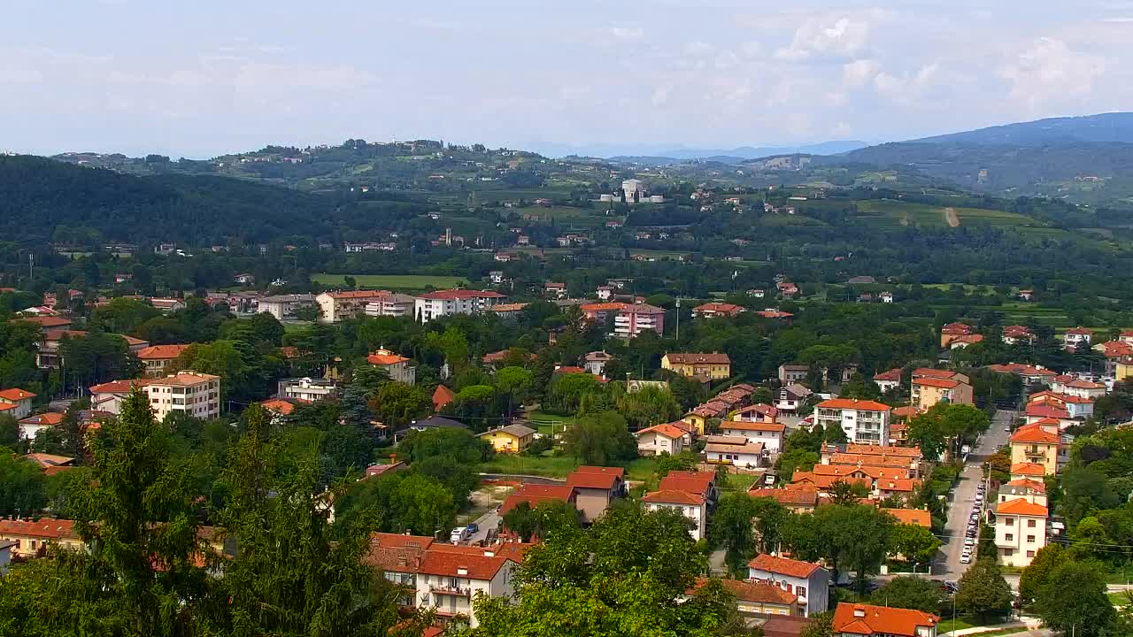 Nova Gorica et Gorizia : Vue Imprenable depuis le Monastère Franciscain de Kostanjevica