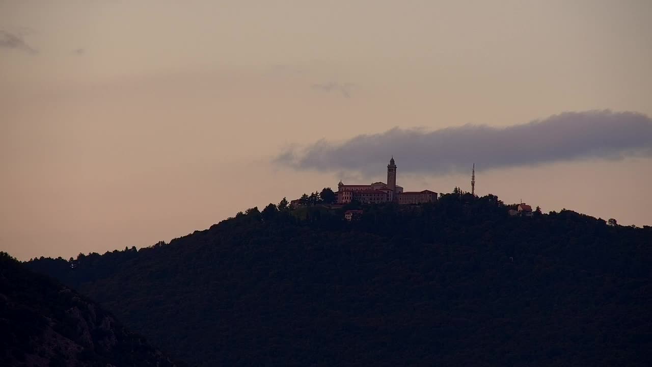 Nova Gorica in Gorica: Čudovit Razgled iz Frančiškanskega Samostana Kostanjevica