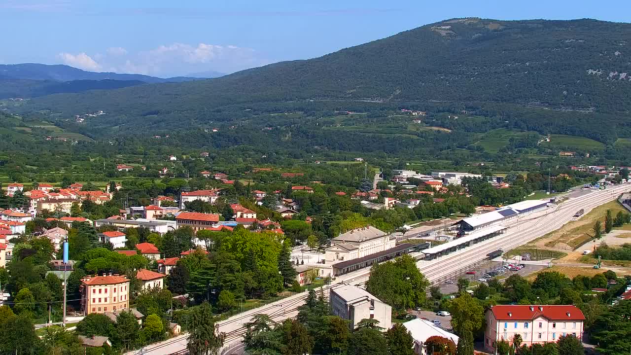 Nova Gorica in Gorica: Čudovit Razgled iz Frančiškanskega Samostana Kostanjevica
