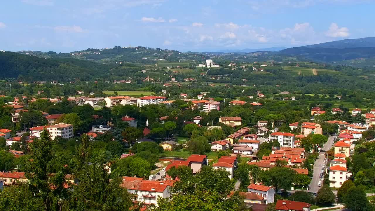Nova Gorica i Gorica: Prekrasan Pogled iz Franjevačkog Samostana Kostanjevica