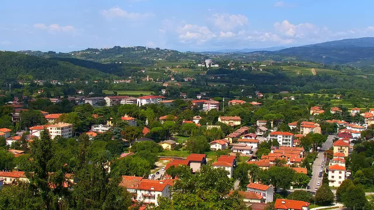 Nova Gorica et Gorizia : Vue Imprenable depuis le Monastère Franciscain de Kostanjevica