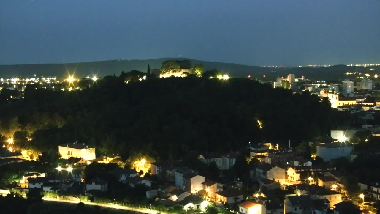 Nova Gorica in Gorica: Čudovit Razgled iz Frančiškanskega Samostana Kostanjevica