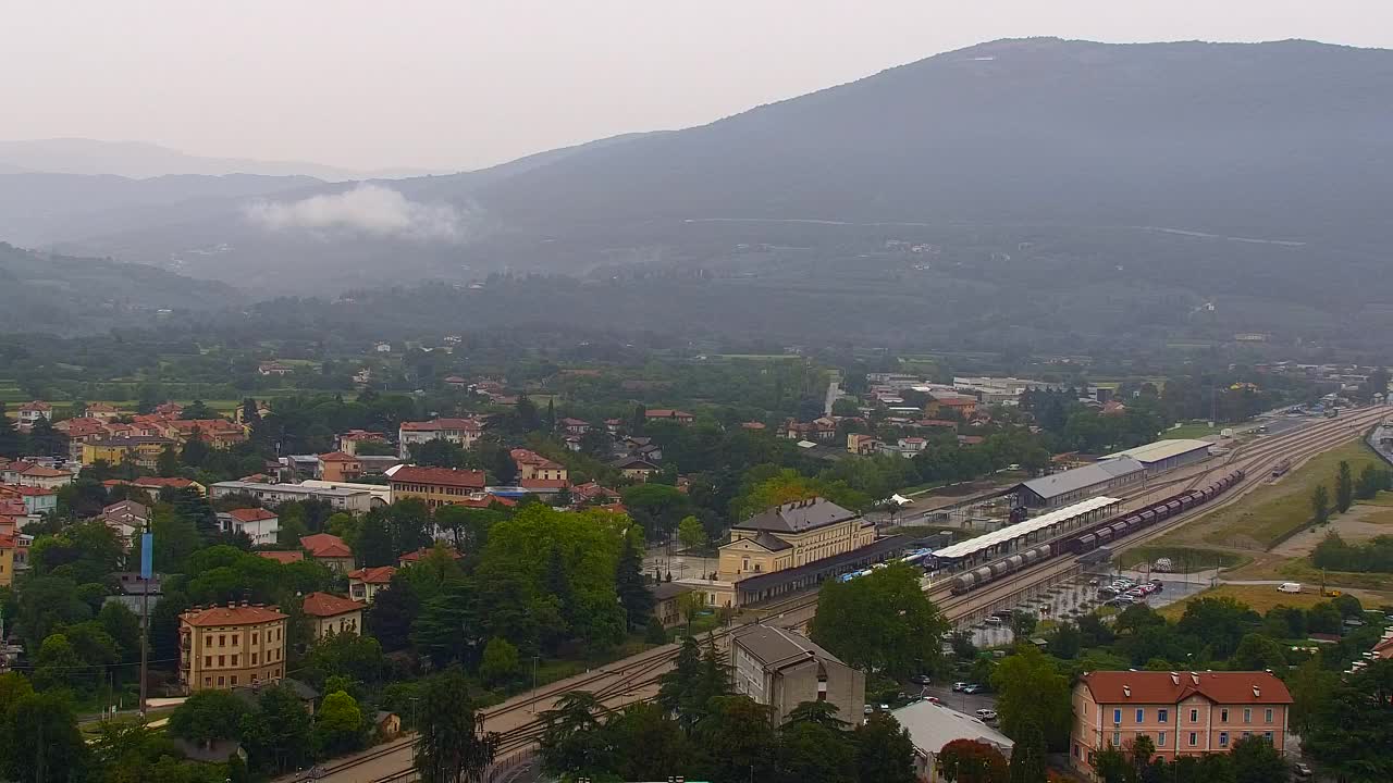 Nova Gorica in Gorica: Čudovit Razgled iz Frančiškanskega Samostana Kostanjevica
