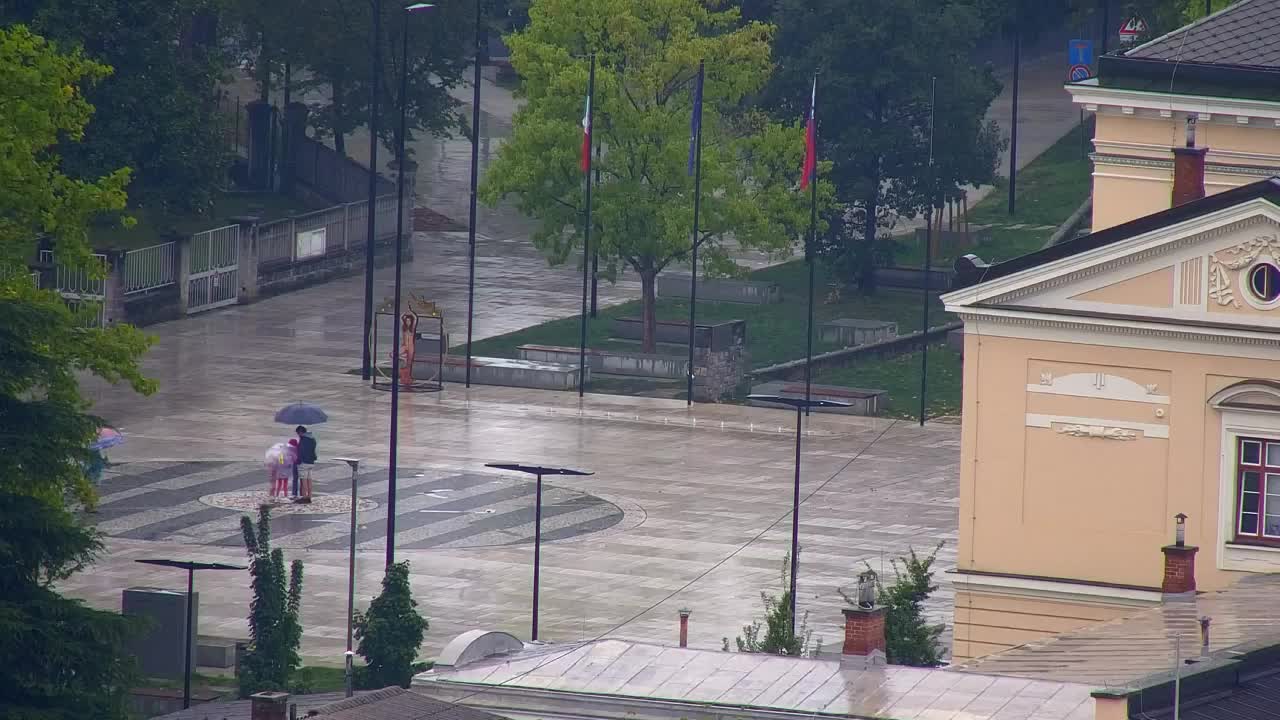 Nova Gorica in Gorica: Čudovit Razgled iz Frančiškanskega Samostana Kostanjevica