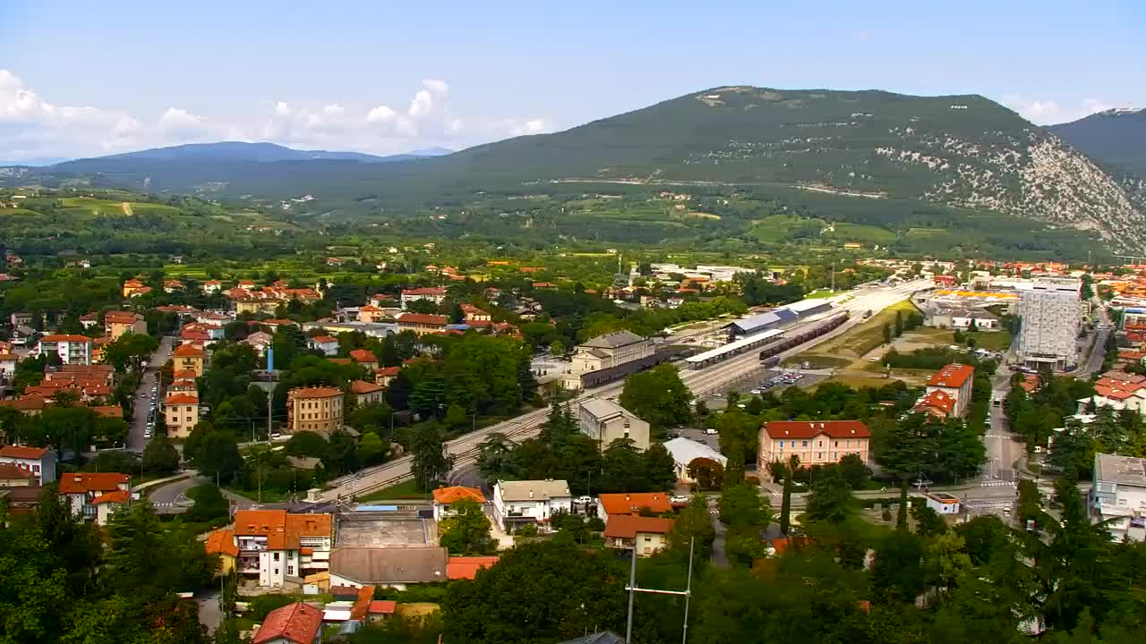 Nova Gorica et Gorizia : Vue Imprenable depuis le Monastère Franciscain de Kostanjevica