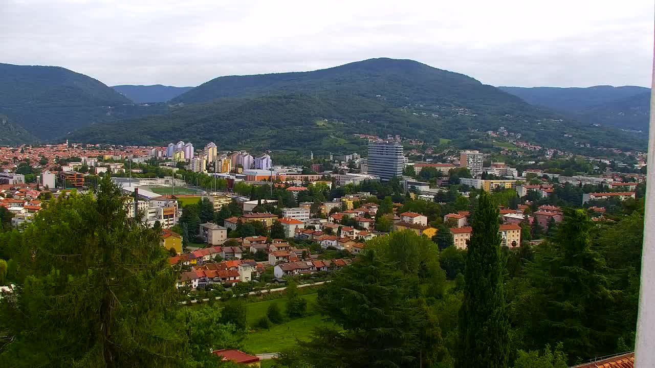 Nova Gorica et Gorizia : Vue Imprenable depuis le Monastère Franciscain de Kostanjevica