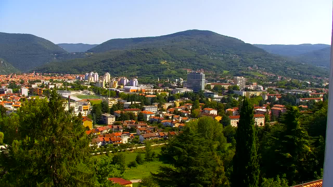 Nova Gorica in Gorica: Čudovit Razgled iz Frančiškanskega Samostana Kostanjevica